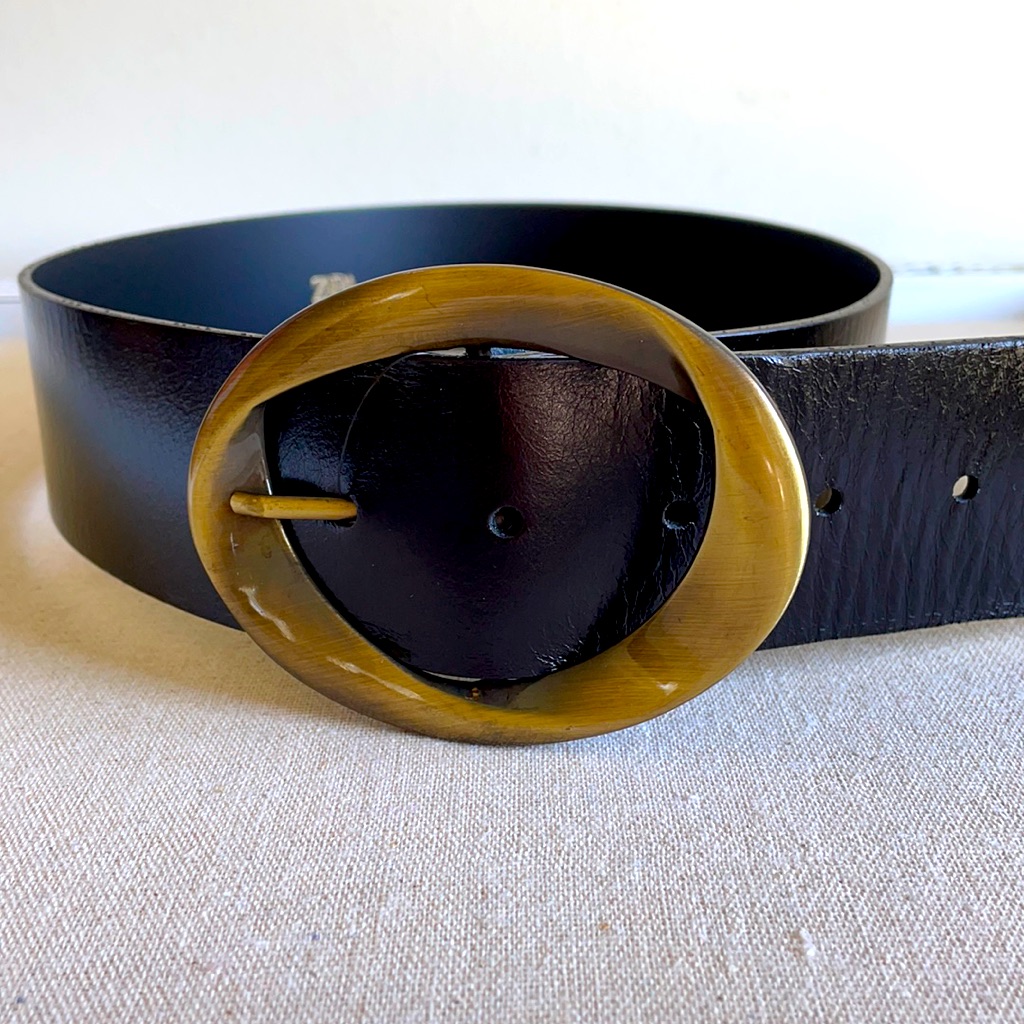 Zara Black Belt S 80 Brand New